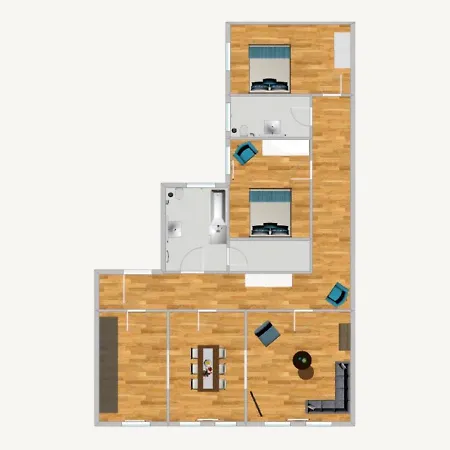 Apartment Discovair -karlstrasse- Fussgaengerzone Mit Netflix *